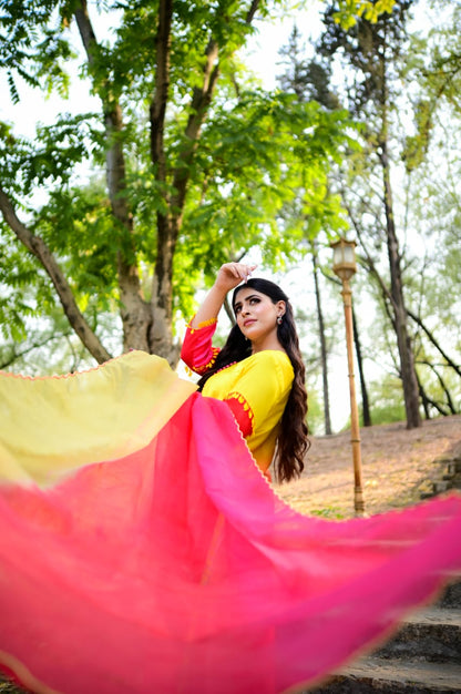Yellow Ombre 3pc