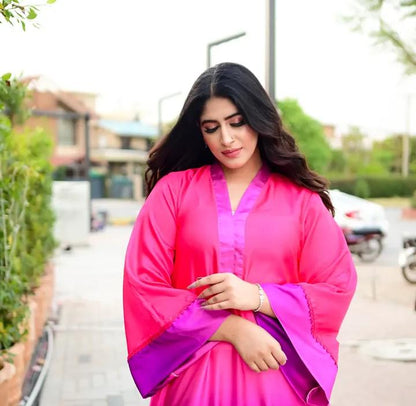 Pink Ombre Kaftan