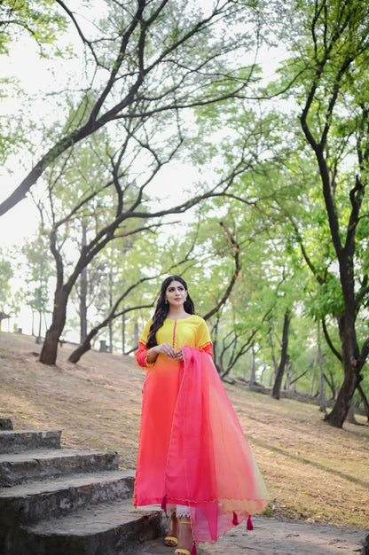 Yellow Ombre 3pc